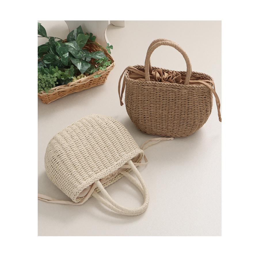 鞄 バッグ カゴバッグ かごバッグ 巾着 雑材 ポケット かわいい おしゃれ レディース 春 夏 Sale セール Honeys ハニーズ 雑材巾着カゴｂａｇ ハニーズ Paypayモール店 通販 Paypayモール