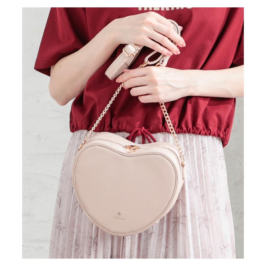 Honeys バッグ 鞄 ショルダーバッグ レディース 白 黒 可愛い