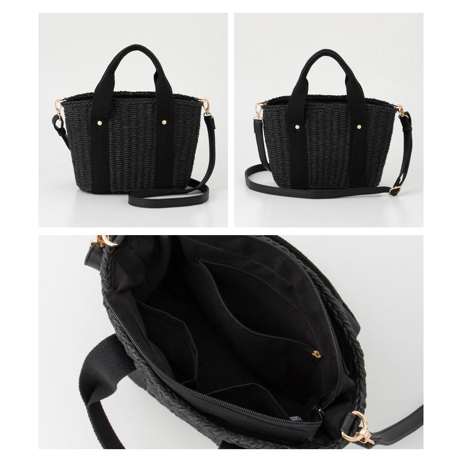 Honeys カゴバッグ バッグ 鞄 ハンドバッグ 雑材 台形フォルム Honeys カゴバッグ バッグ 鞄 ハンドバッグ 雑材 台形フォルム