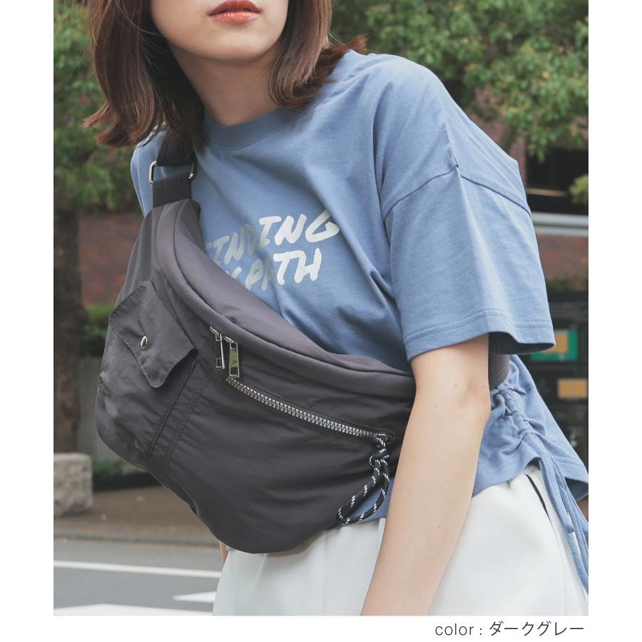 Honeys（ハニーズ） ボディバッグ バッグ 鞄 ナイロン素材 ファスナー