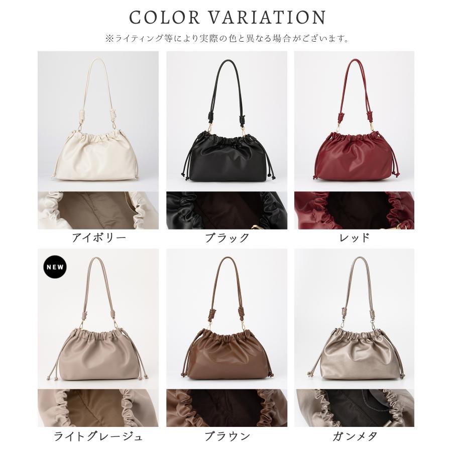 Honeys（ハニーズ） ハンドバッグ バッグ 鞄 ギャザーバッグ ギャザー