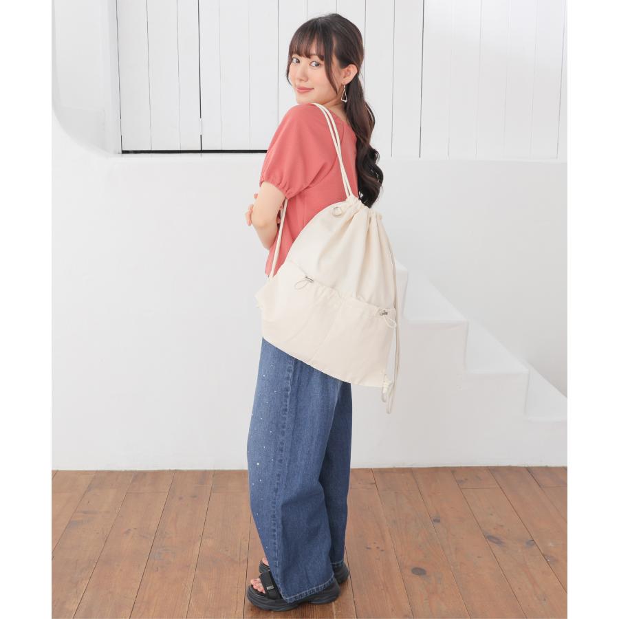 Honeys（ハニーズ） ナップサック バッグ 鞄 リュック ドローコード