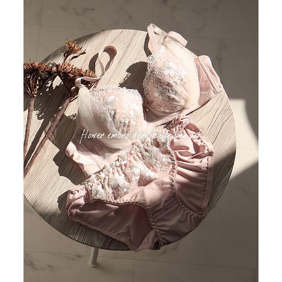 Honeys 下着 アンダーウェア ブラセット ブラジャー ショーツ 花