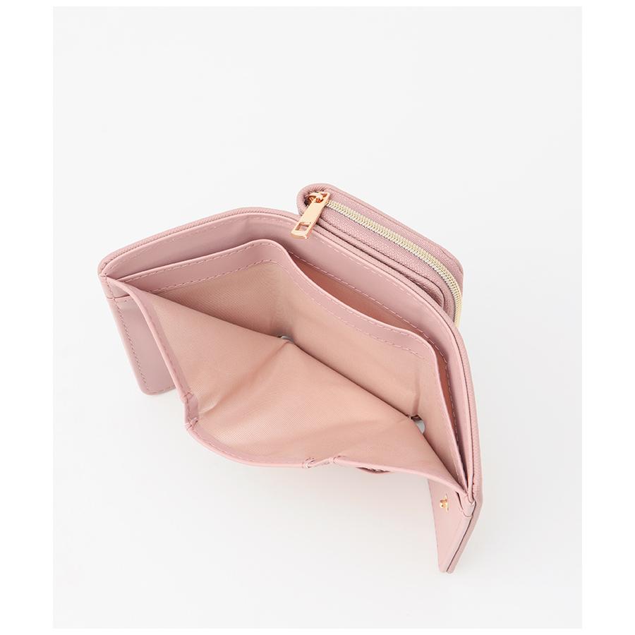 Honeys 財布 お財布 ウォレット ミニ財布 フェイクレザー