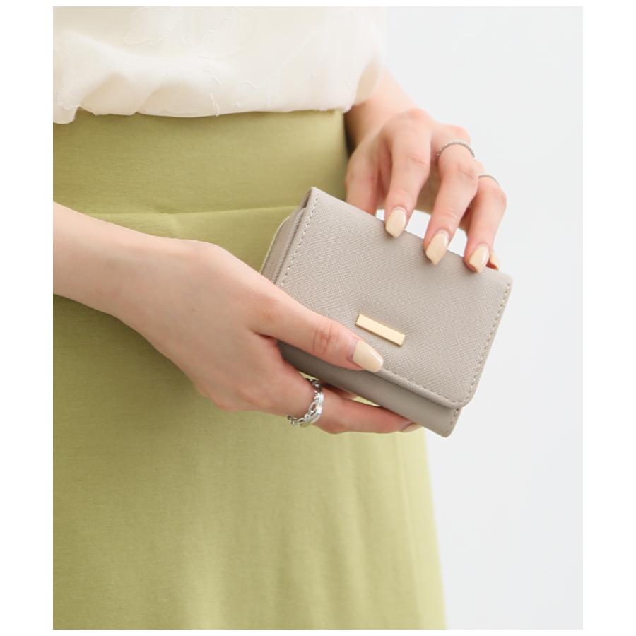 ♡Teru3♡様コンパクトジップウォレット　ライトオーツ　ハニー　二つ折り honeys-online_2771218166