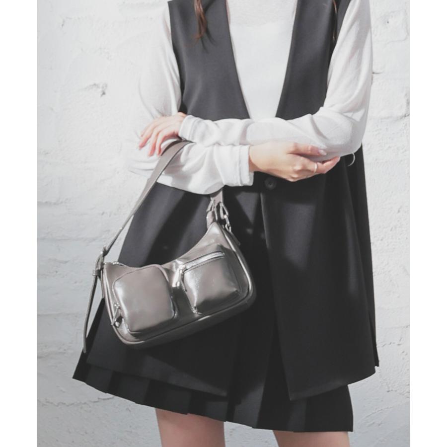 Honeys バッグ 鞄 ハンドバッグ ショルダーバッグ ファスナー