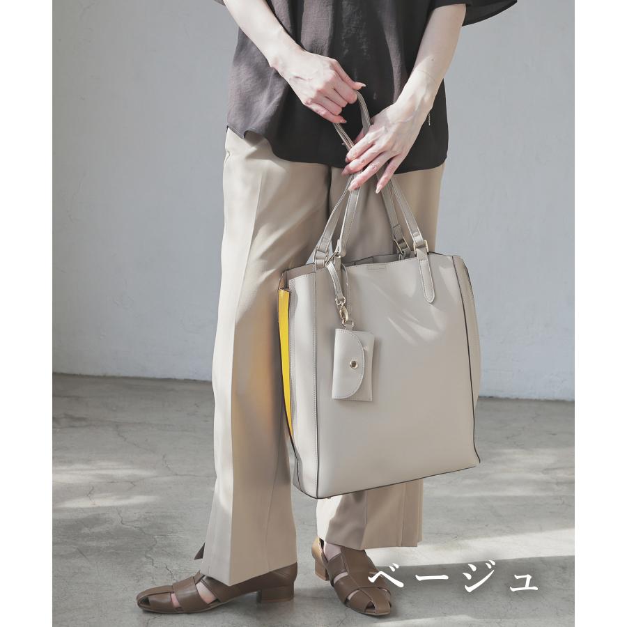 Honeys（ハニーズ） トートバッグ バッグ 鞄 2way 合皮 フェイクレザー