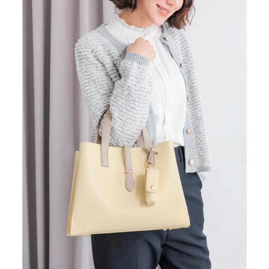 Honeys（ハニーズ） ハンドバッグ バッグ 鞄 ショルダー付き 合皮