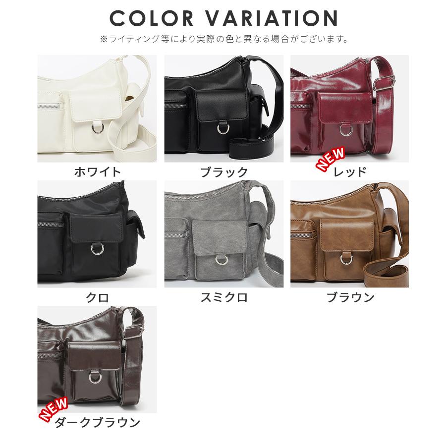 Honeys（ハニーズ） ショルダーバッグ バッグ 鞄 アウトポケット 合皮