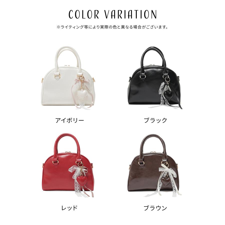 Honeys（ハニーズ） ハンドバッグ バッグ 鞄 ボストンバッグ ハート