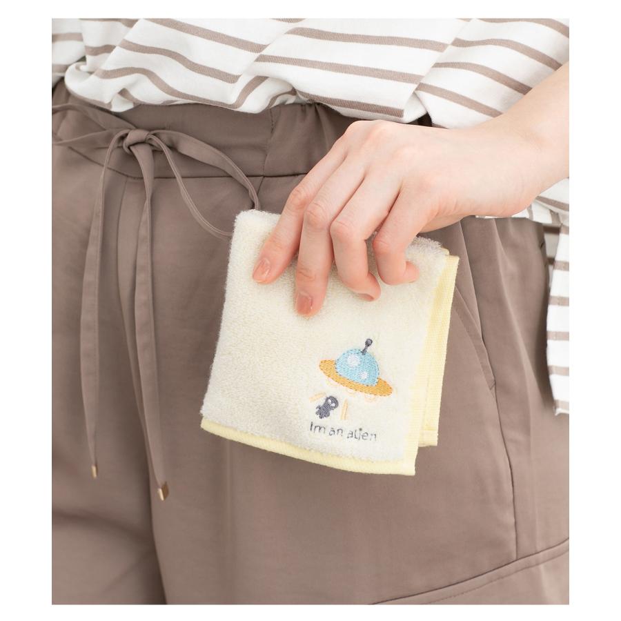 ハニチェリ　パネル＆ハンカチ　ワンコさん柄 モール糸タオルハンカチ とりさん-濱文様- 鳥 雑貨・ことり