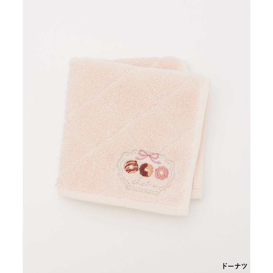 Honeys（ハニーズ） ハンカチ タオルハンカチ ミニタオル 刺繍 ワン
