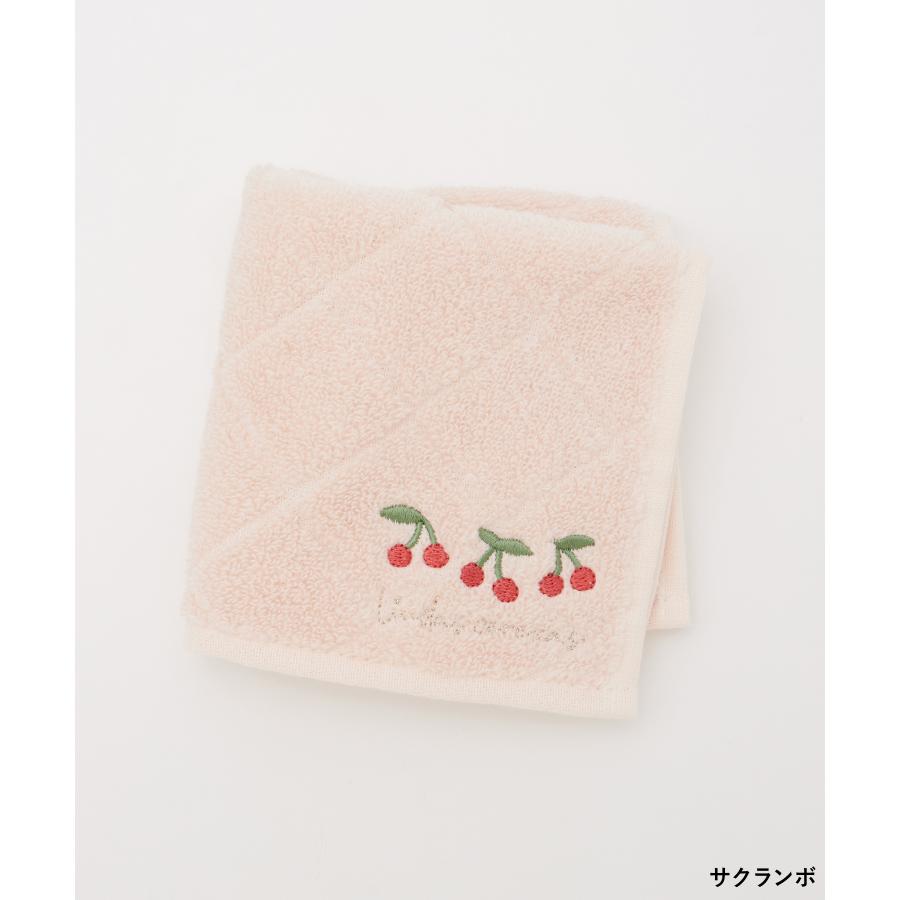 Honeys（ハニーズ） ハンカチ タオルハンカチ ミニタオル 刺繍 ワン