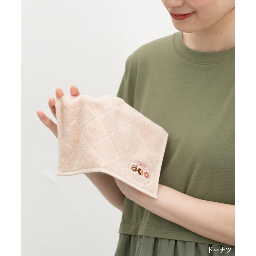Honeys（ハニーズ） ハンカチ タオルハンカチ ミニタオル 刺繍 ワン
