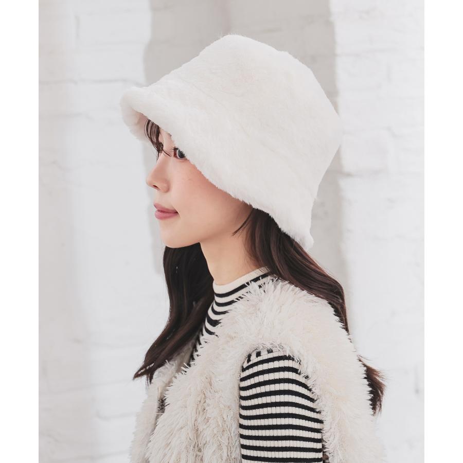 ※新品未使用【Plage】ラビットファーハット arth RABBIT MODS MANISH | 58cm(58) BLACK (01) | arth