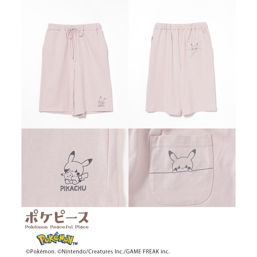 Honeys（ハニーズ） ルームパンツ ハーフパンツ ポケモン ポケピース