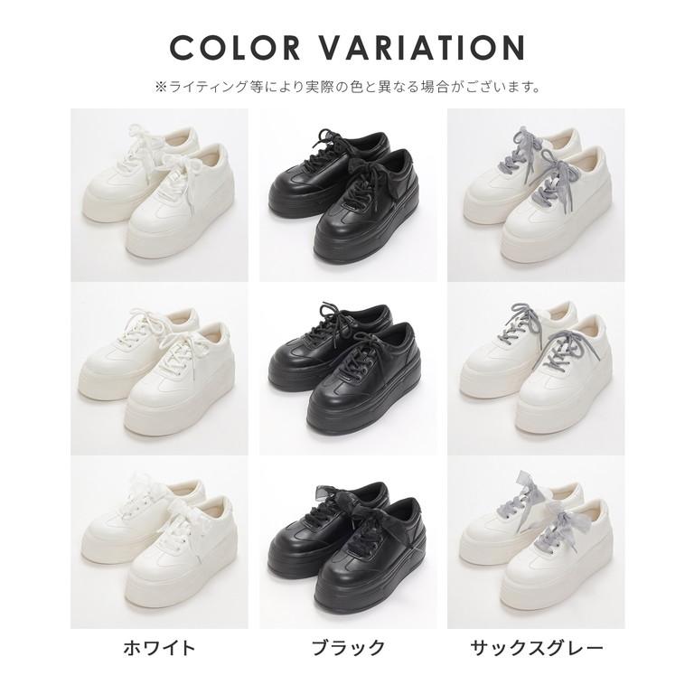 Honeys（ハニーズ） スニーカー 靴 シューズ 3way 紐靴 3way 合皮 