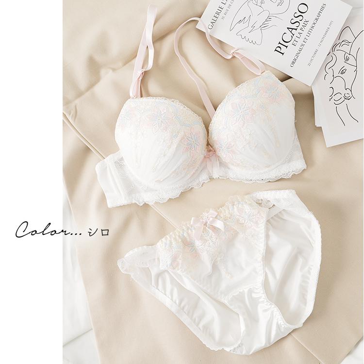 アンダーウェア 下着 レディース ブラジャー ショーツ セット パンツ 可愛い レース Honeys ハニーズ チュールレースブラセット ハニーズ オンラインショップ 通販 Paypayモール