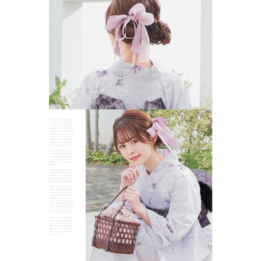 Honeys（ハニーズ） 和小物 髪飾り 浴衣用髪飾り ヘアクリップ リボン