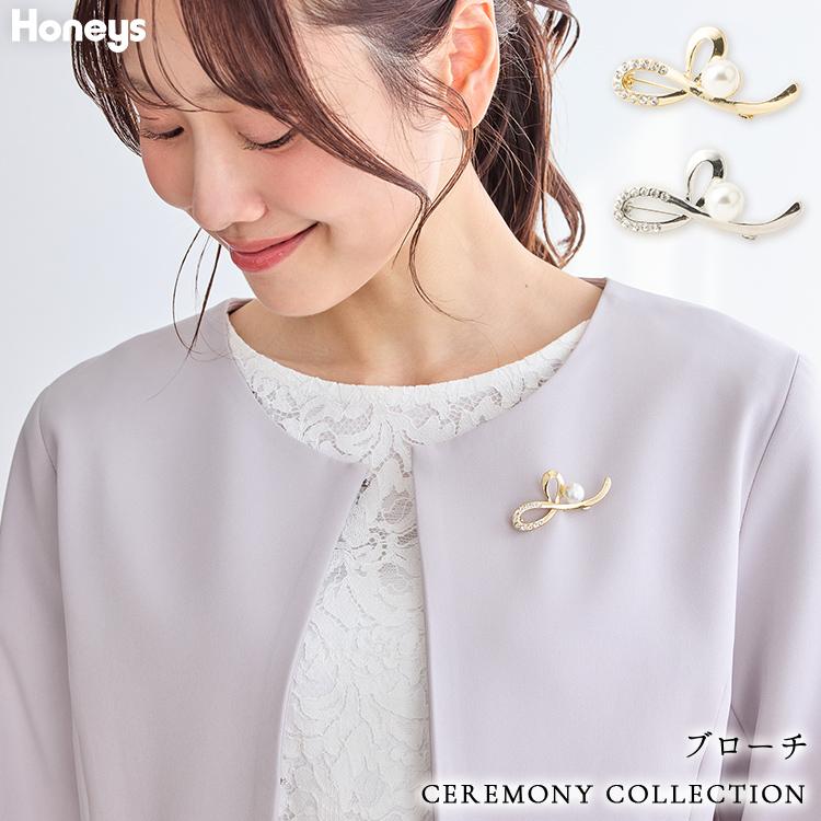Honeys（ハニーズ） ブローチ アクセサリー セレモニー フォーマル