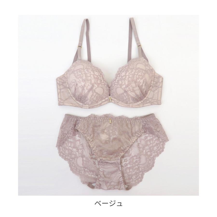 Honeys 下着 ブラジャー ショーツ ブラセット 下着上下セット