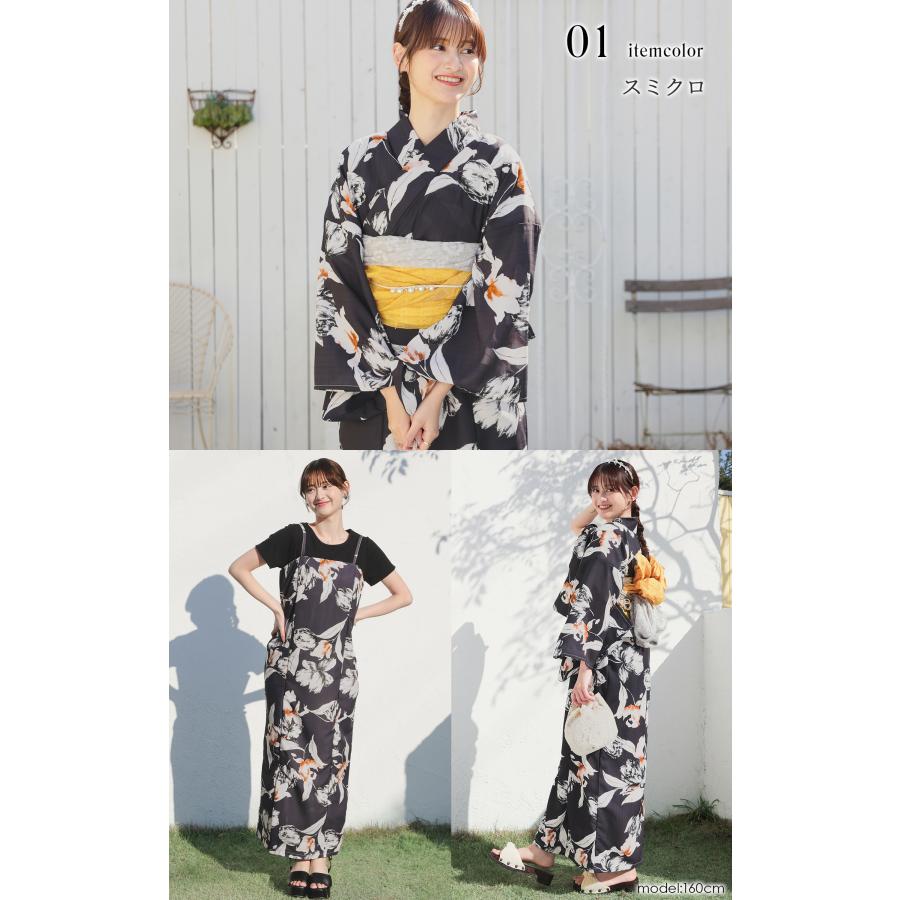 Honeys（ハニーズ） 浴衣 ゆかた 2026浴衣 レトロ 古典柄 花火大会 夏