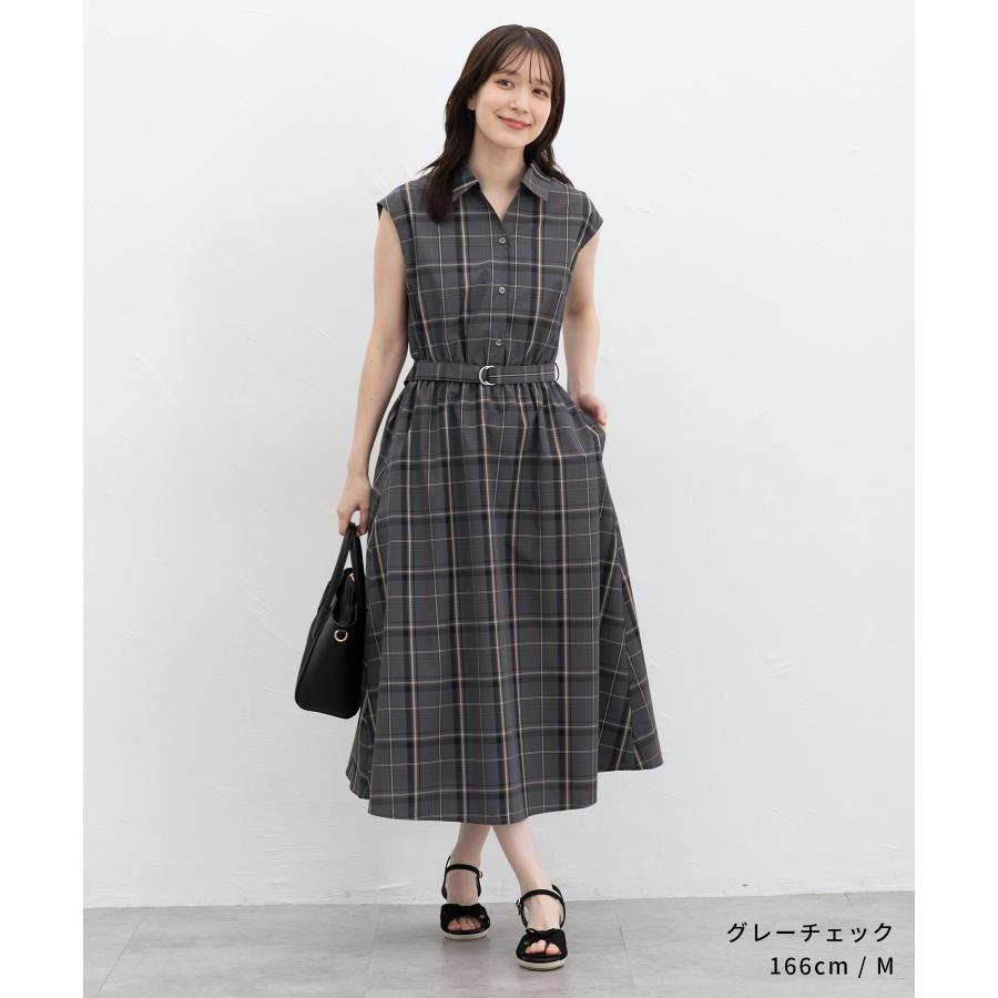 Honeys（ハニーズ） ワンピース ノースリーブ ロング丈 大きいサイズ