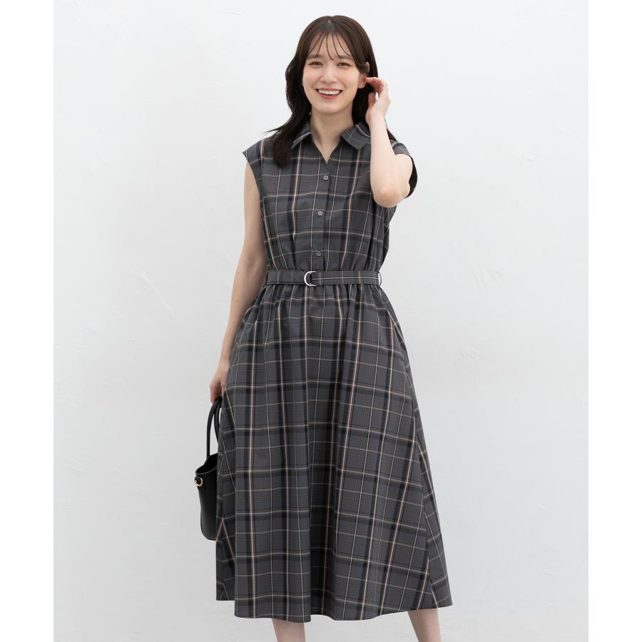 Honeys（ハニーズ） ワンピース ノースリーブ ロング丈 大きいサイズ