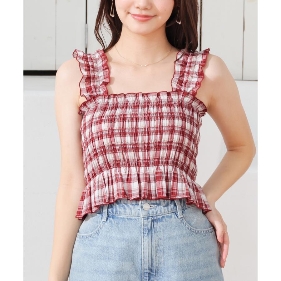 Honeys（ハニーズ） トップス ビスチェ ブラウス ノースリーブ