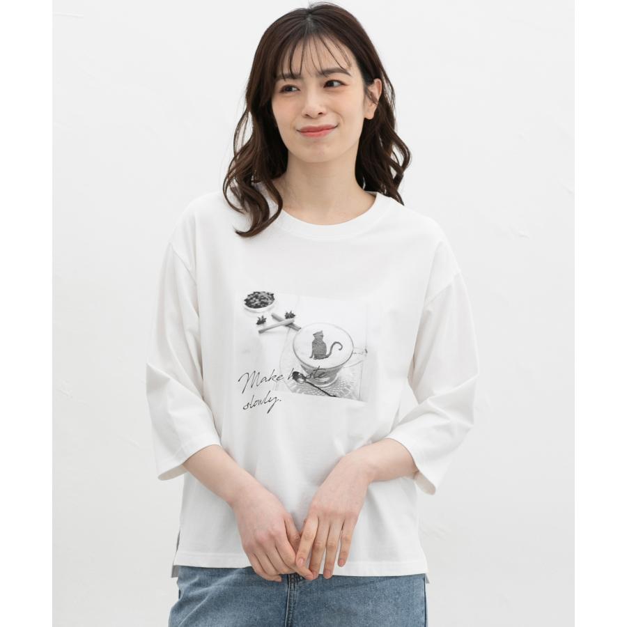 Honeys（ハニーズ） トップス Tシャツ 7分袖Tシャツ カットソー ハニ