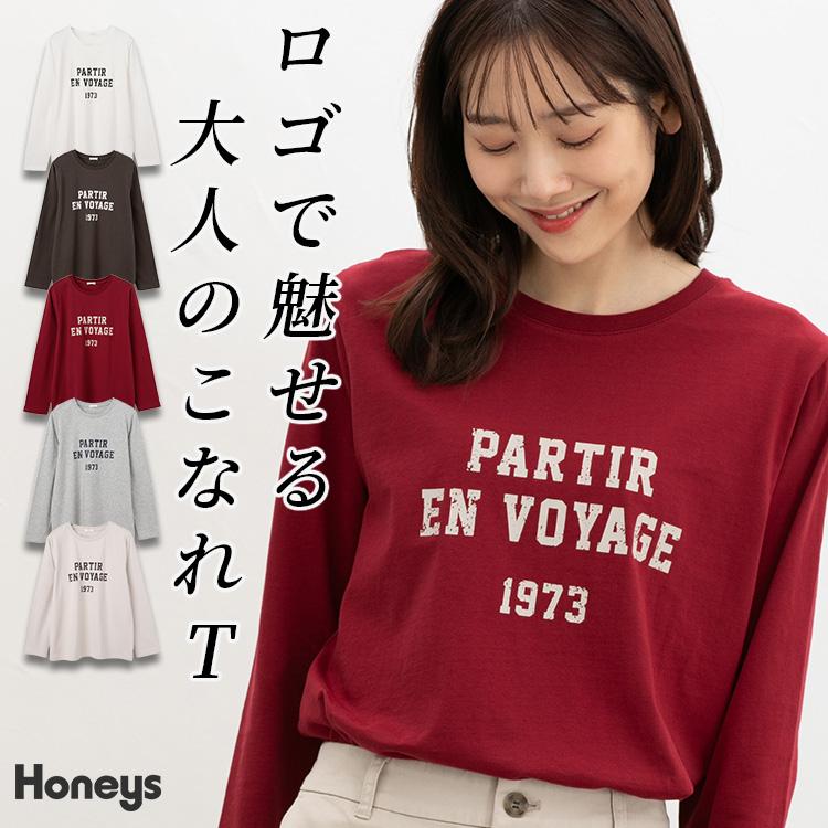 Honeys（ハニーズ） トップス Tシャツ ロンT 長袖Tシャツ カットソー