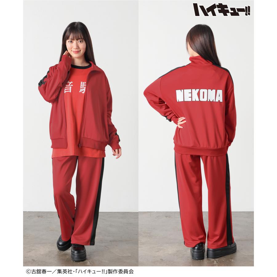 Honeys（ハニーズ） トップス ジャージ 長袖 ハイキュー!! プリント