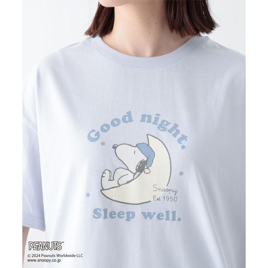 ルームウェア パジャマ 部屋着 Tシャツ 半袖 ショートパンツ レディース 夏 Honeys ハニーズ スヌーピー／ルームウェア（上下セット）｜honeys-online｜10