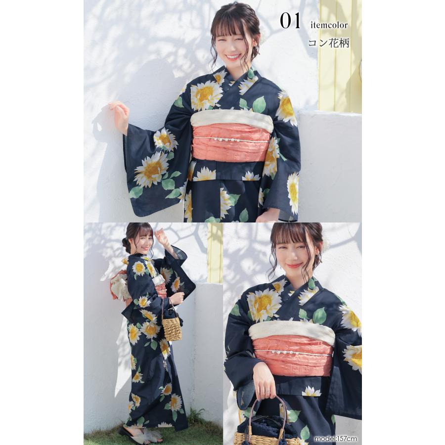 Honeys（ハニーズ） 浴衣 ゆかた 2026浴衣 レトロ 古典柄 花火大会 夏