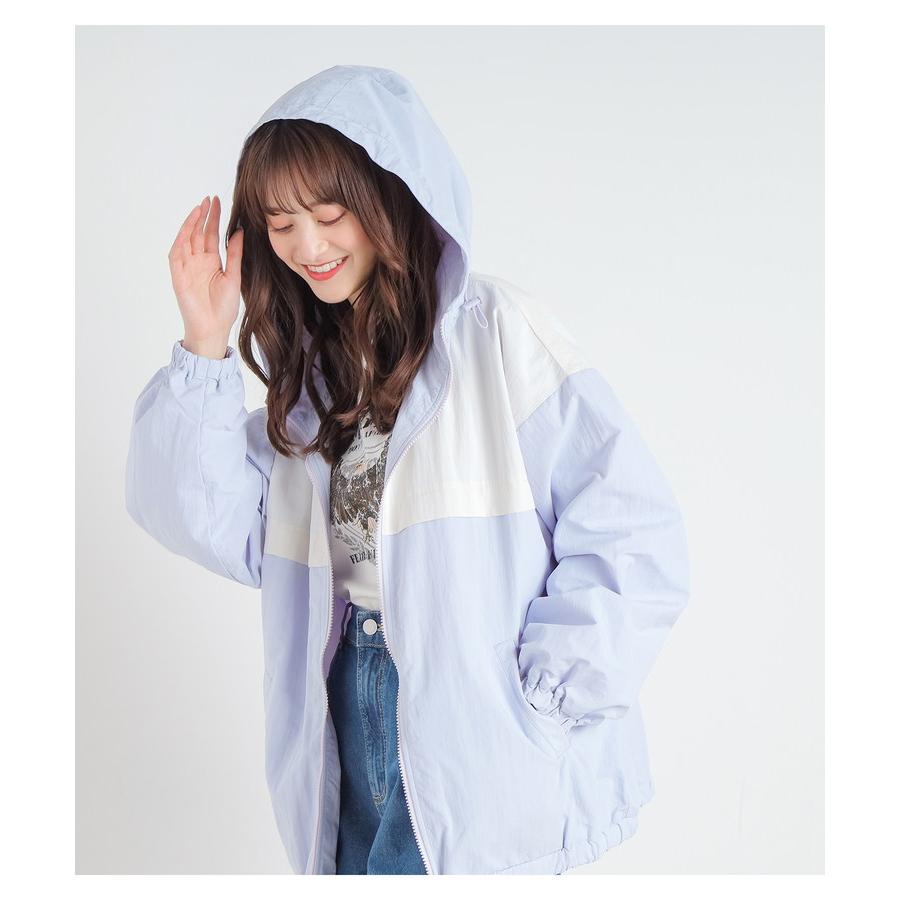 Honeys アウター ブルゾン ジャケット レディース 配色 Honeys アウター ブルゾン ジャケット レディース 配色