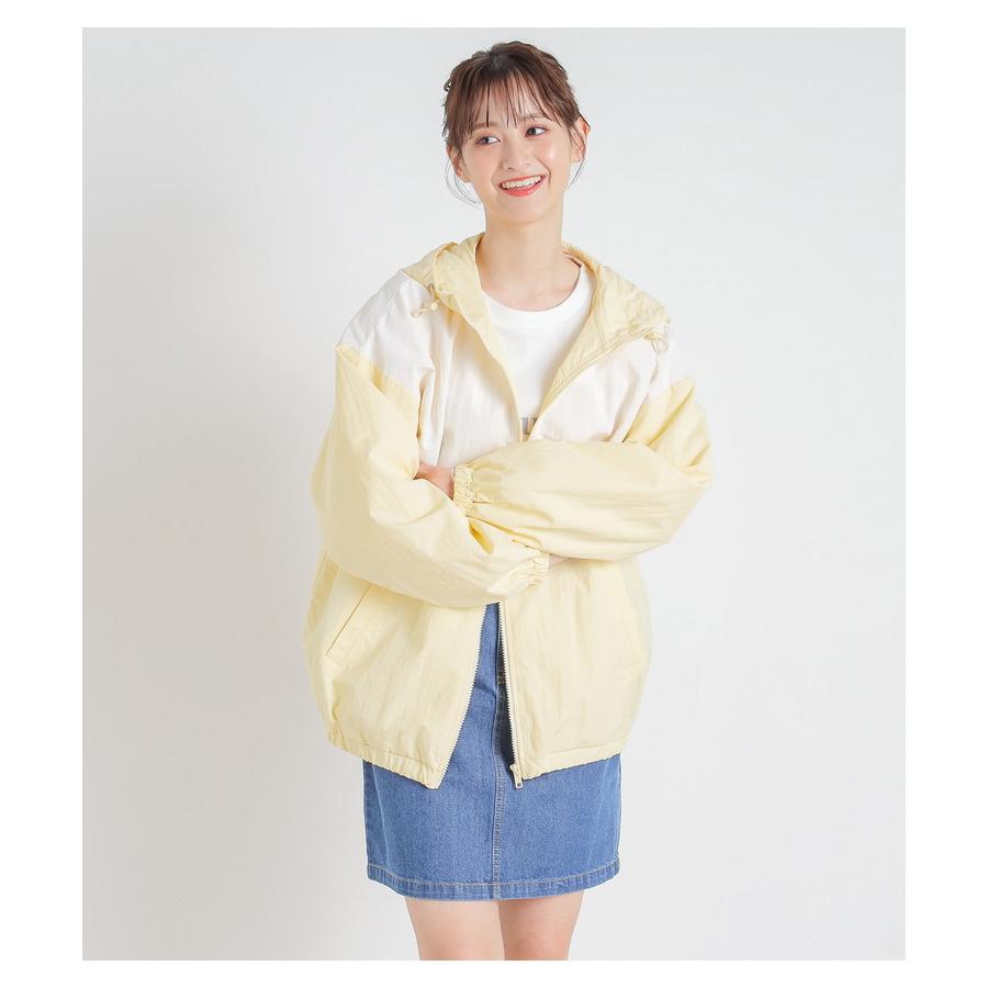 Honeys アウター ブルゾン ジャケット レディース 配色 Honeys アウター ブルゾン ジャケット レディース 配色