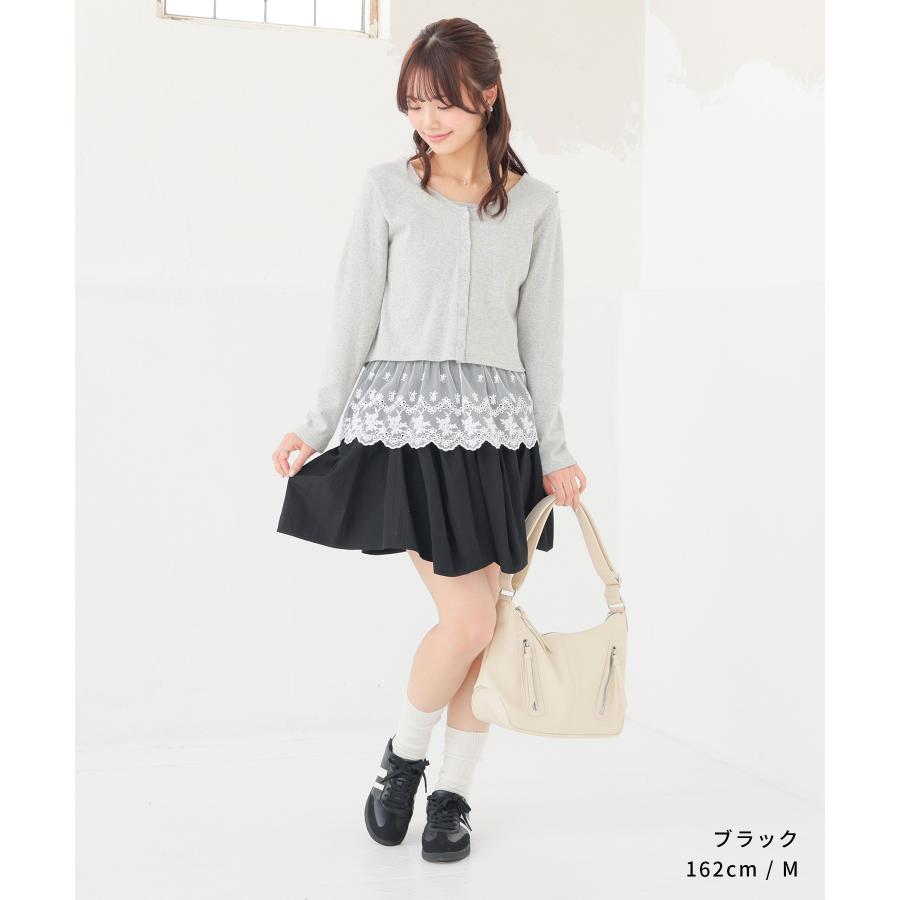 Honeys（ハニーズ） ボトムス スカート ミニスカート ミニ丈 ギャザー
