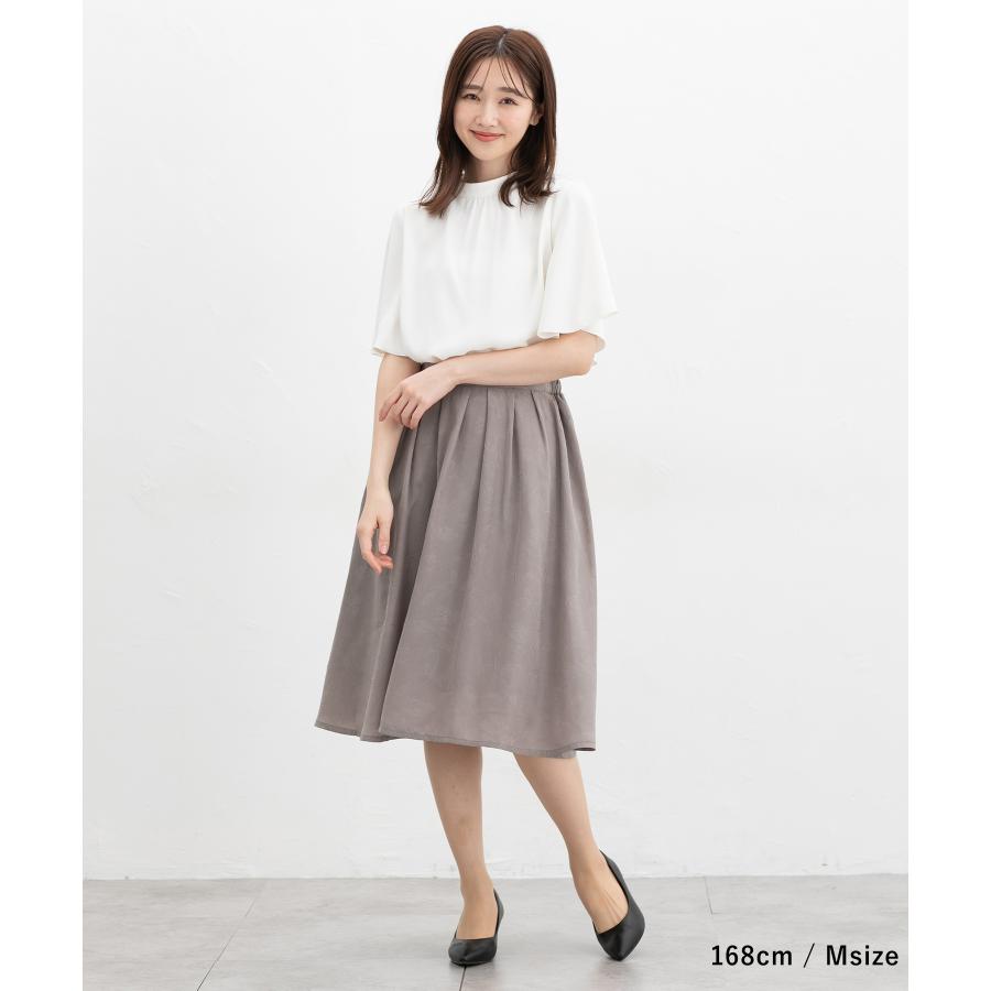 Honeys ボトムス スカート ひざ丈 スタッフコラボ 大きいサイズ