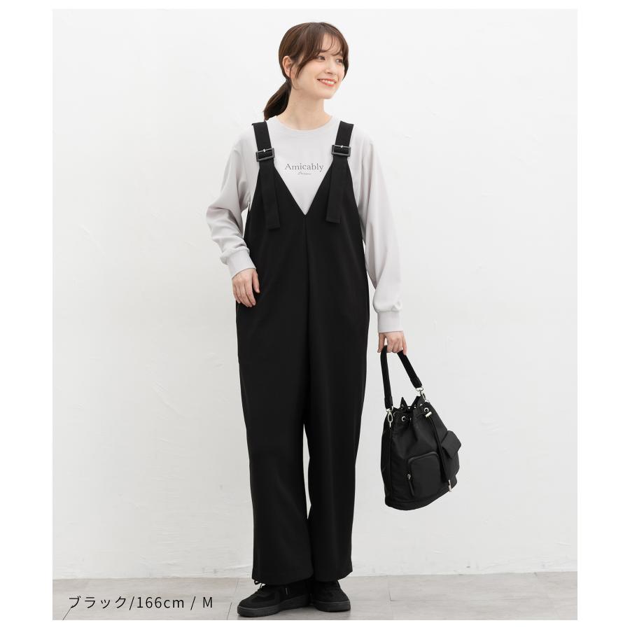 Honeys（ハニーズ） ボトムス オールインワン サロペット イージーケア