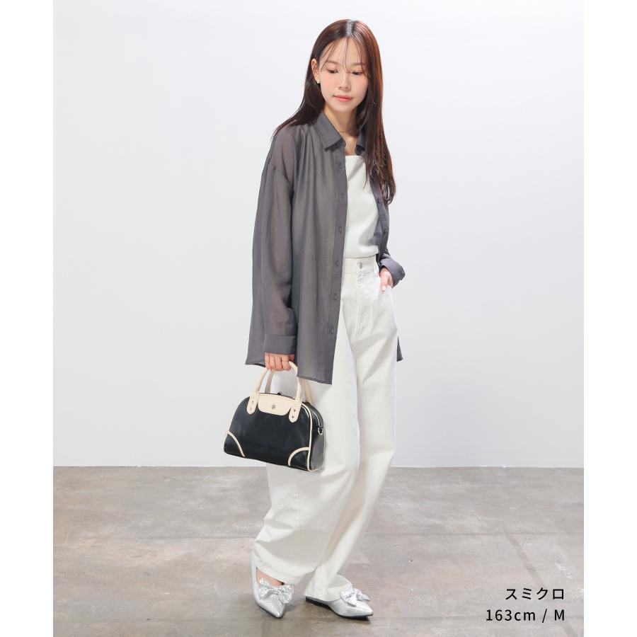 マルモア ストライプシアーシャツ + タンクトップ size 36 ベージュ 2点セット（シアーストライプシャツ+タンクトップ） 通販【ニッセン】