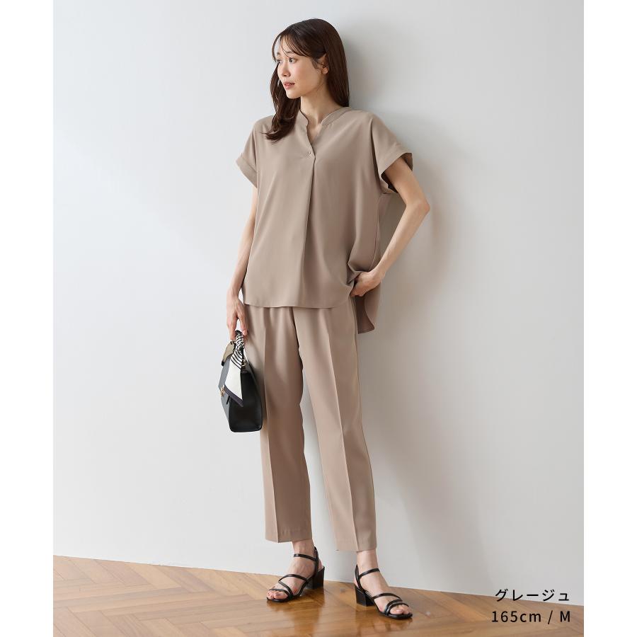 Honeys（ハニーズ） トップス ブラウス 半袖 セットアップ 大きい
