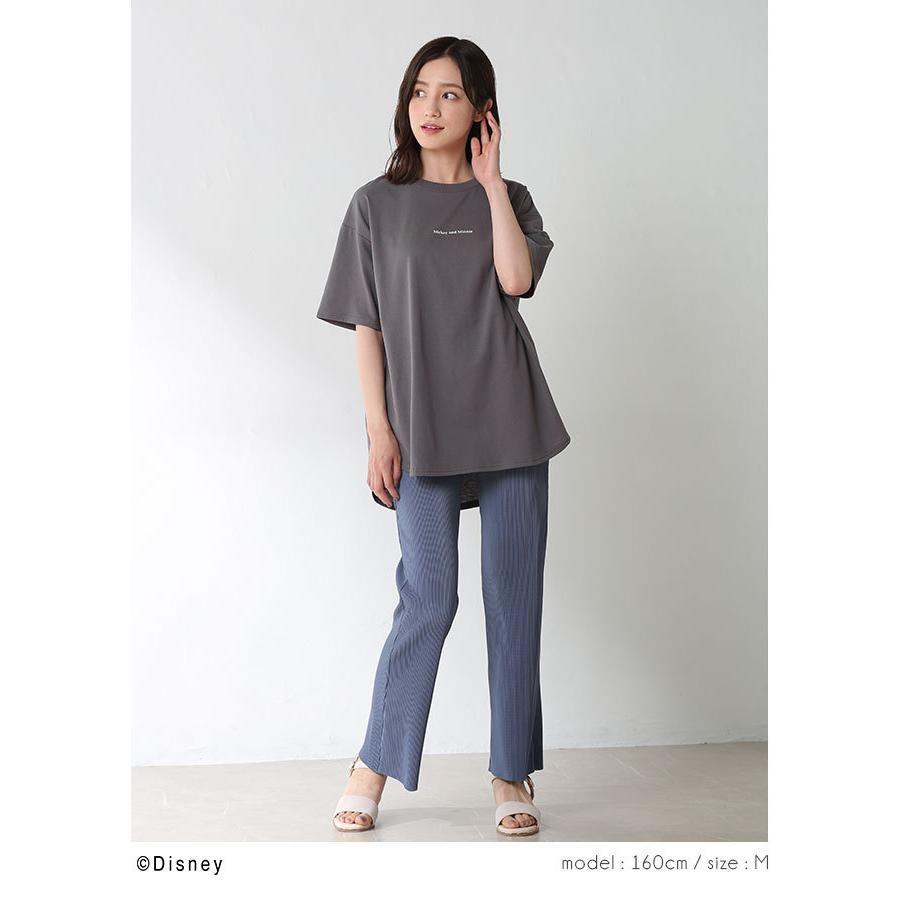 トップス ｔシャツ イラストプリント 綿混 ラウンドヘム ゆったり おしゃれ レディース 夏 Honeys ハニーズ ｔシャツ ディズニー ハニーズ Paypayモール店 通販 Paypayモール