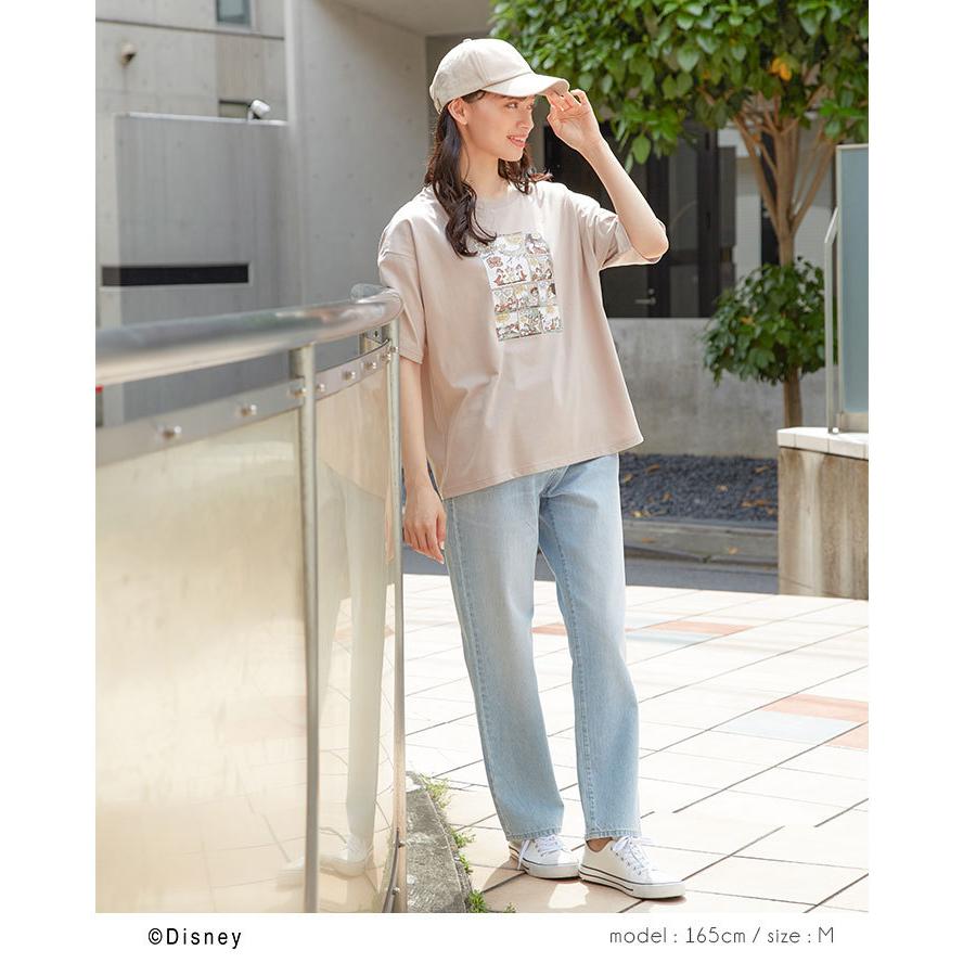 トップス Tシャツ 半袖 イラストプリント レトロ ロゴ ゆったり おしゃれ レディース 夏 Sale セール Honeys ハニーズ ｔシャツ ディズニー ハニーズ オンラインショップ 通販 Paypayモール