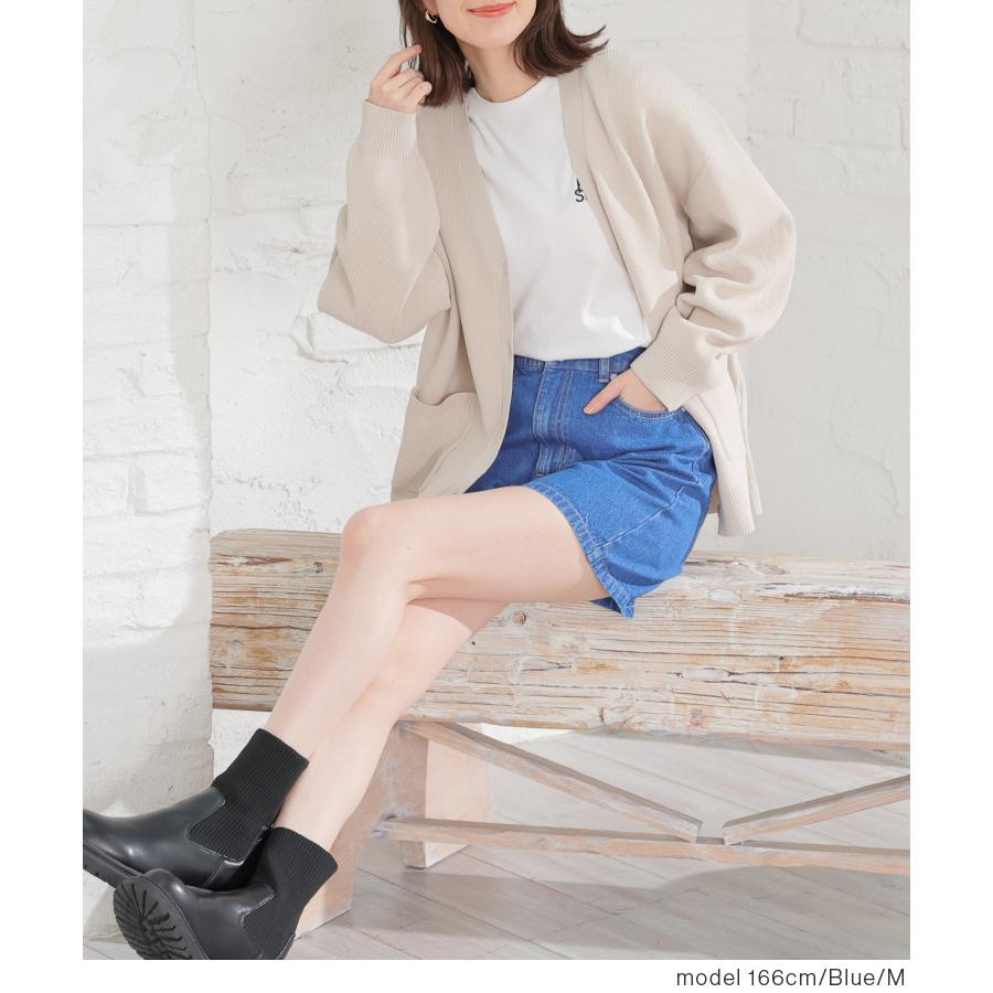 Honeys パンツ ショートパンツ ハイウエスト ゴム ブラック 秋冬