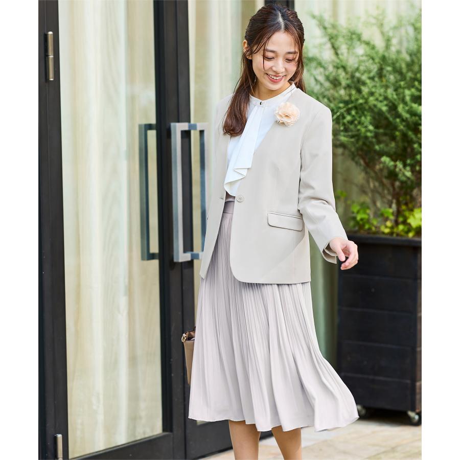 Honeys ボトムス スカート ひざ丈 セレモニー フォーマル 大きいサイズ