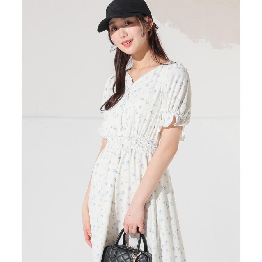 Honeys（ハニーズ） ワンピース 半袖 ロング丈 大きいサイズ ハート
