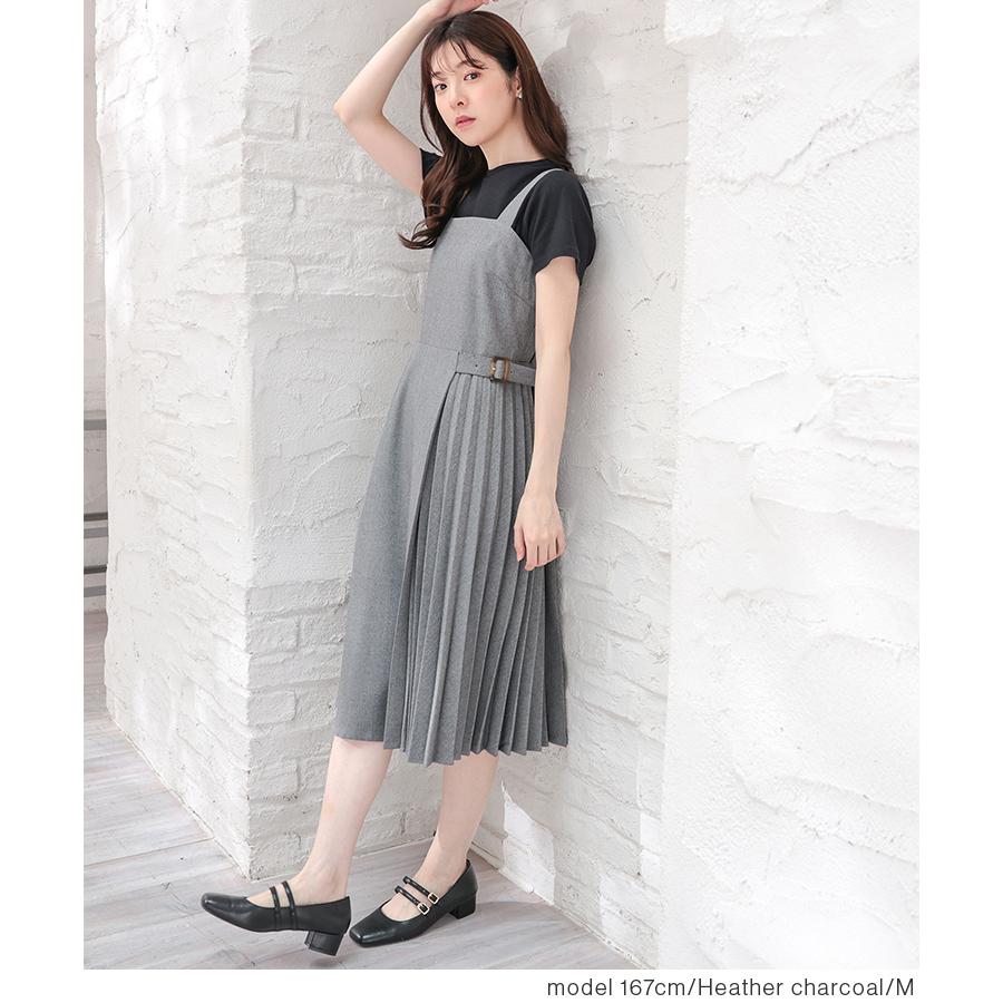 Honeys ワンピース ノースリーブ ロング丈 小さいサイズ 大きいサイズ 
