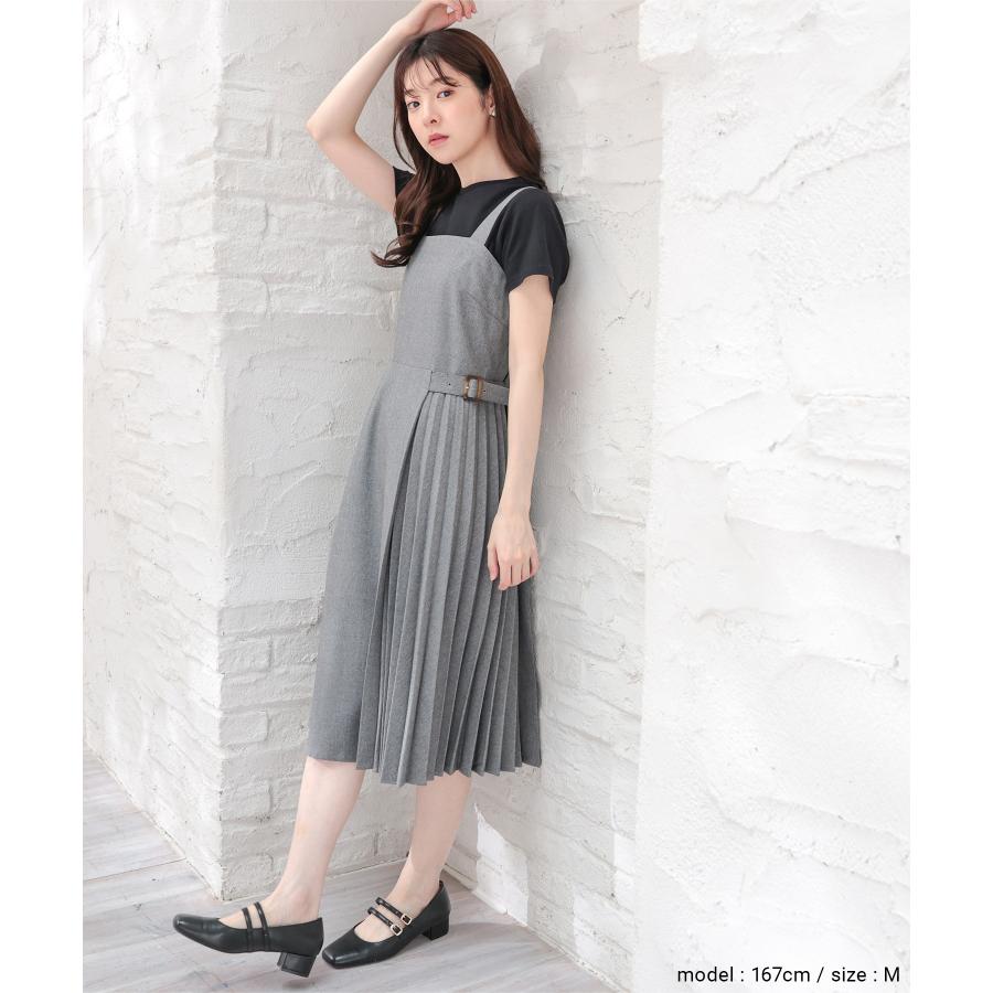 Honeys（ハニーズ） ワンピース ノースリーブ ロング丈 小さいサイズ