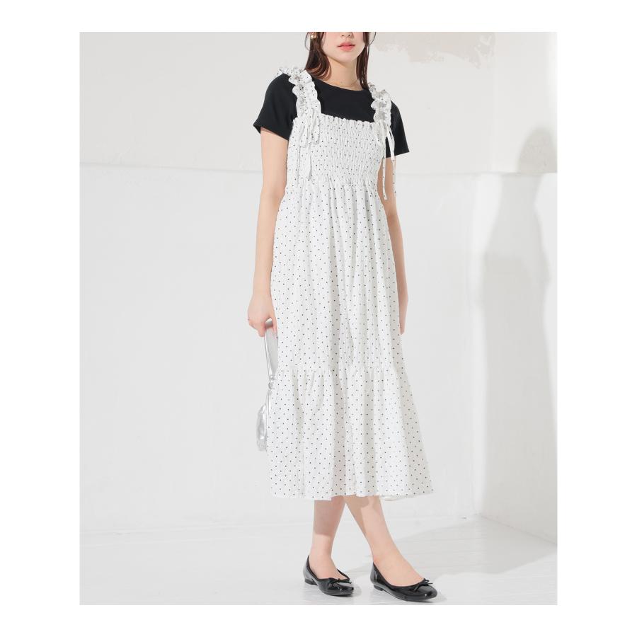 Honeys（ハニーズ） ワンピース ノースリーブ ロング丈 大きいサイズ