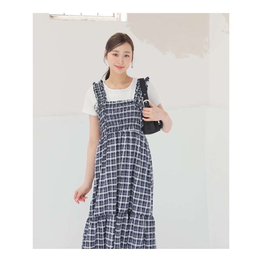 Honeys（ハニーズ） ワンピース ノースリーブ ロング丈 大きいサイズ